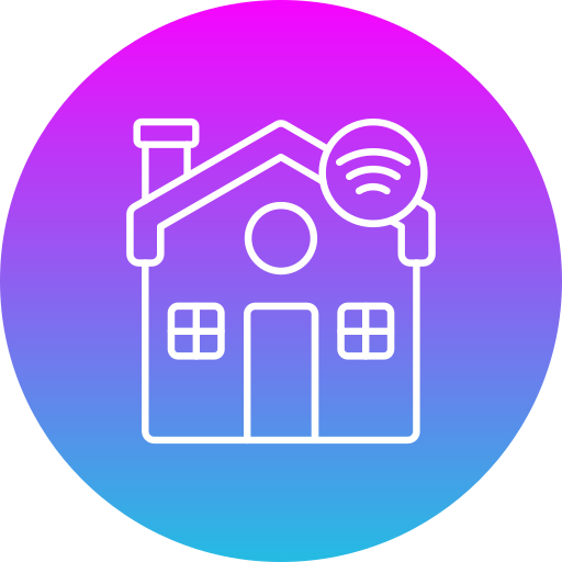 Smart house Generic Flat Gradient icon