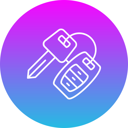 Smart key Generic Flat Gradient icon