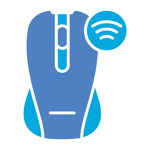 bezprzewodowa mysz Generic Blue ikona