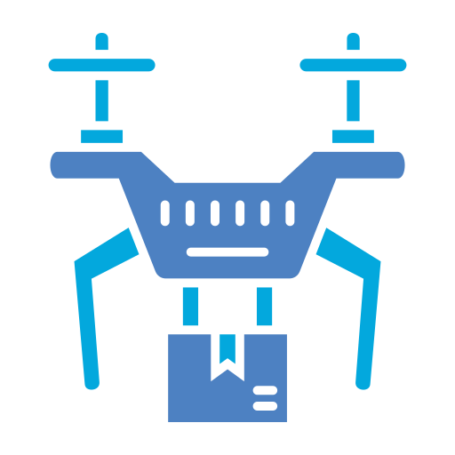 drone Generic Blue icon