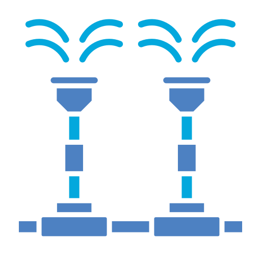 관개 시스템 Generic Blue icon