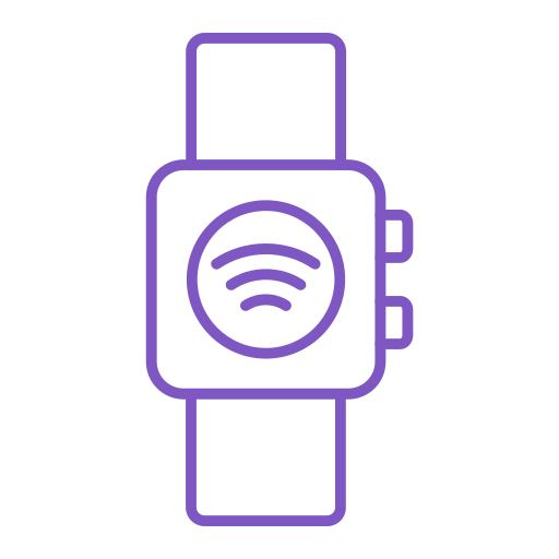 Smartwatch Generic Simple Colors icon