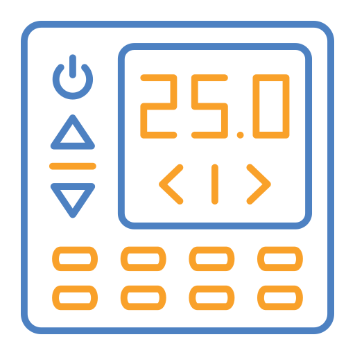 Thermostat Generic Outline Color icon