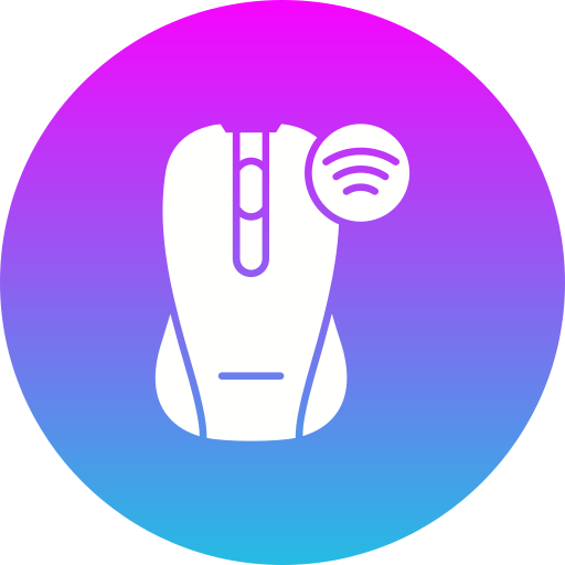Wireless mouse  Generic Flat Gradient icon