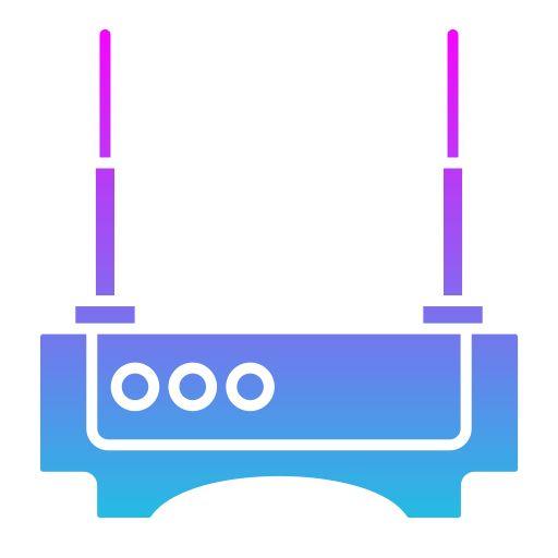 라우터 Generic Flat Gradient icon