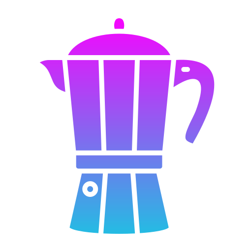 máquina de café Generic Flat Gradient Ícone