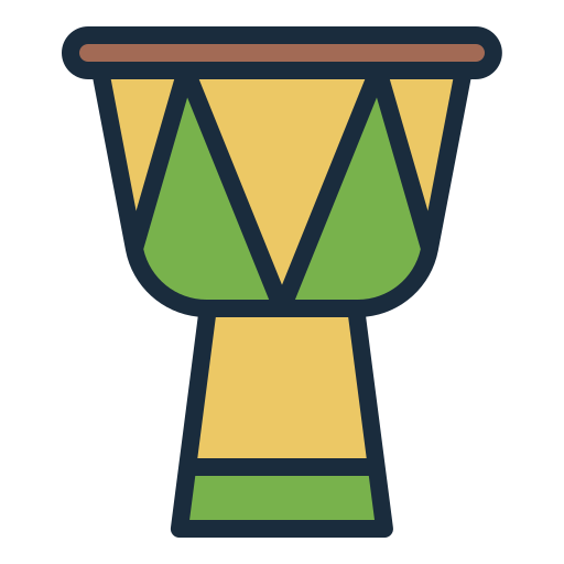 djembe Generic Outline Color icon