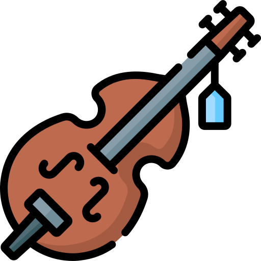 violonchelo Special Lineal color icono