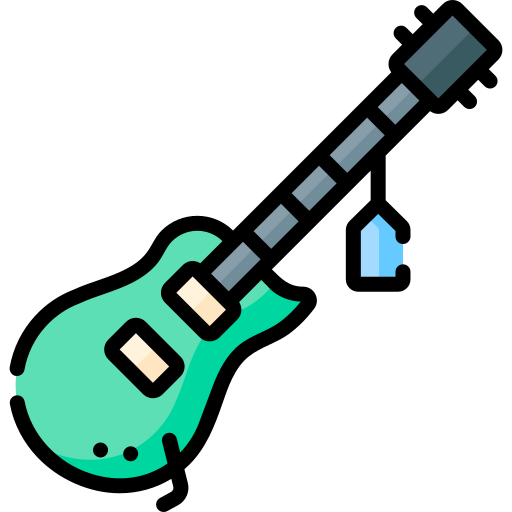 elektrische gitaar Special Lineal color icoon