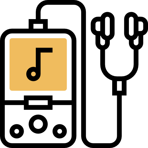 ipod Meticulous Yellow shadow icono