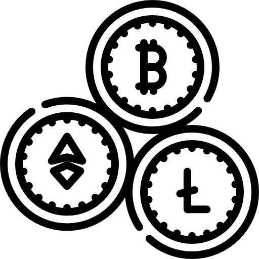 criptomoneda Special Lineal icono