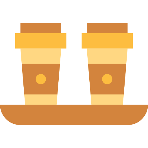 Кофейная чашка Smalllikeart Flat иконка