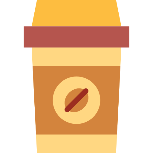kaffeetasse Smalllikeart Flat icon