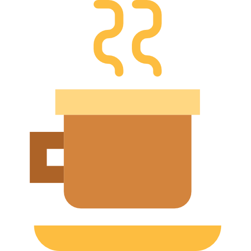 kaffee Smalllikeart Flat icon