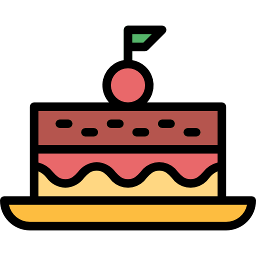 torta Smalllikeart Lineal Color icona
