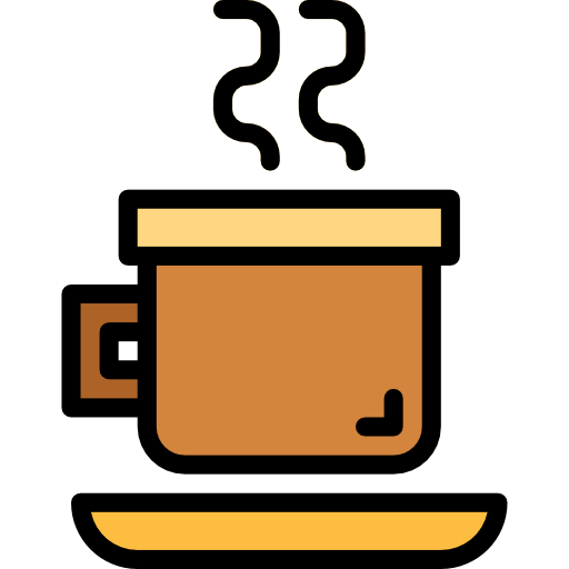 kaffee Smalllikeart Lineal Color icon