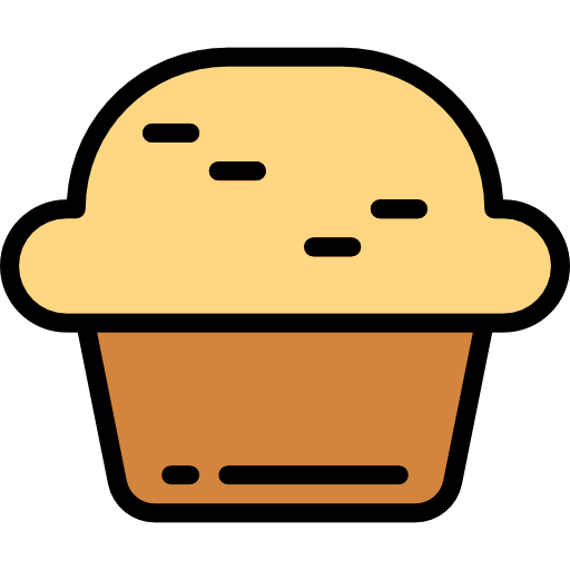 muffin Smalllikeart Lineal Color icon