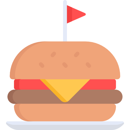 burger Special Flat Icône