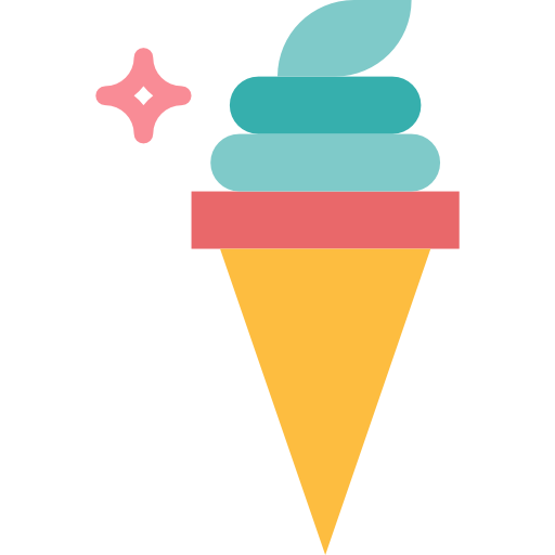 sorvete Smalllikeart Flat Ícone