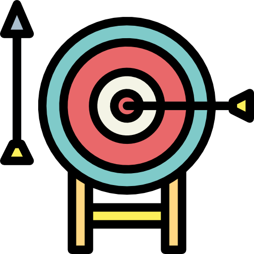 Archery Smalllikeart Lineal Color icon