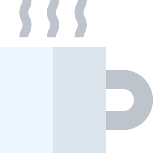 xícara de café Basic Straight Flat Ícone