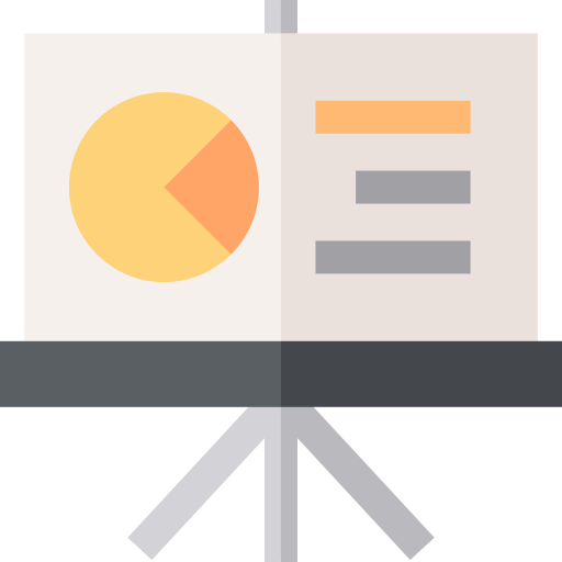 Whiteboard Basic Straight Flat icon