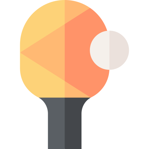 Ping Pong Basic Straight Flat icon