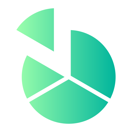 kuchendiagramm Generic Flat Gradient icon