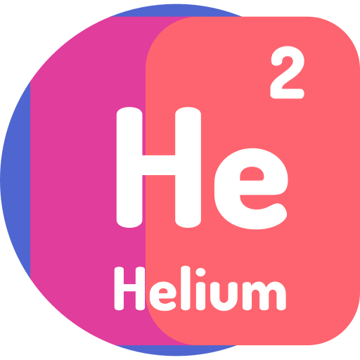 helium Detailed Flat Circular Flat icoon
