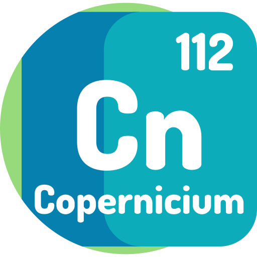 copernicium Detailed Flat Circular Flat Ícone