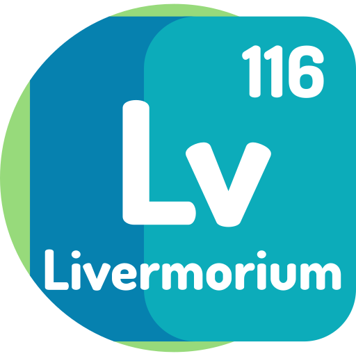 livermorium Detailed Flat Circular Flat icono
