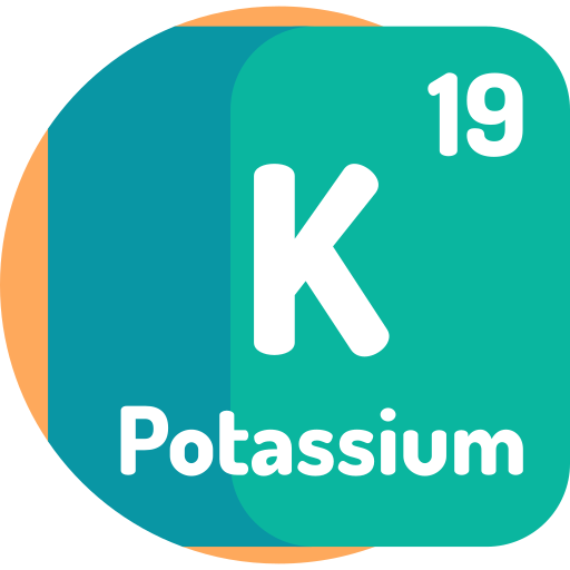 potassium Detailed Flat Circular Flat icoon