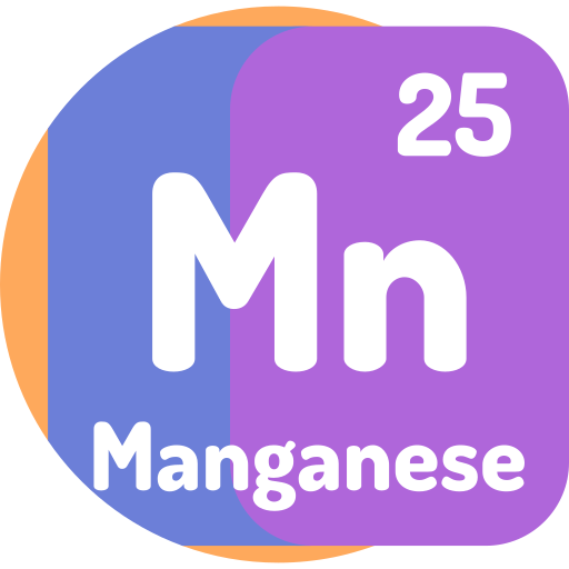 manganeso Detailed Flat Circular Flat icono