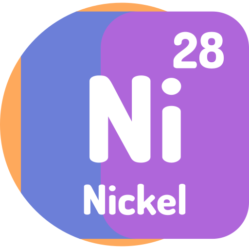 nikiel Detailed Flat Circular Flat ikona