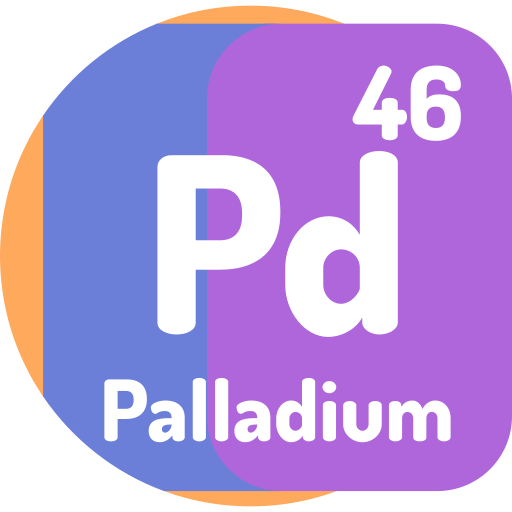 palladium Detailed Flat Circular Flat Icône