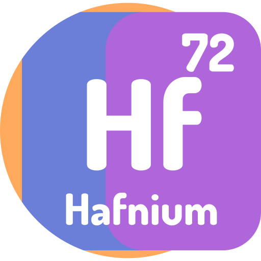hafnium Detailed Flat Circular Flat Icône
