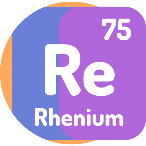 rhenium Detailed Flat Circular Flat icoon
