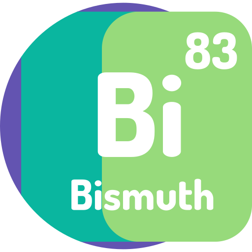 bismuth Detailed Flat Circular Flat Icône