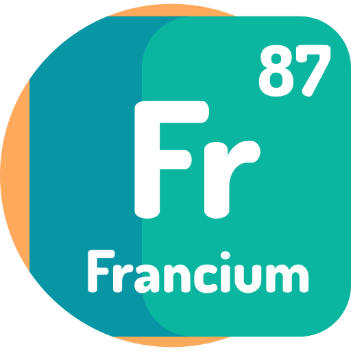 francium Detailed Flat Circular Flat Ícone
