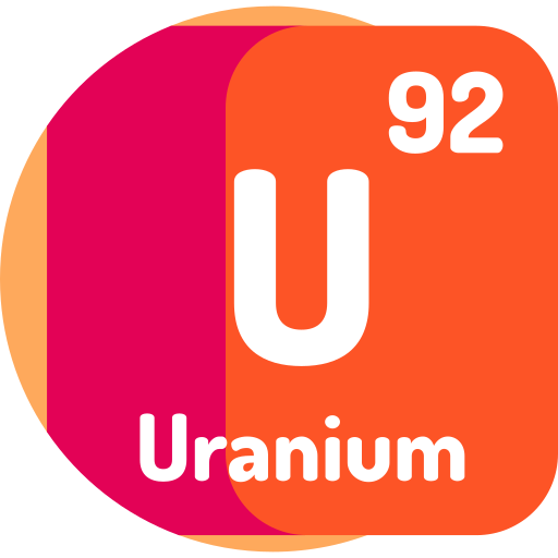 uranio Detailed Flat Circular Flat icono
