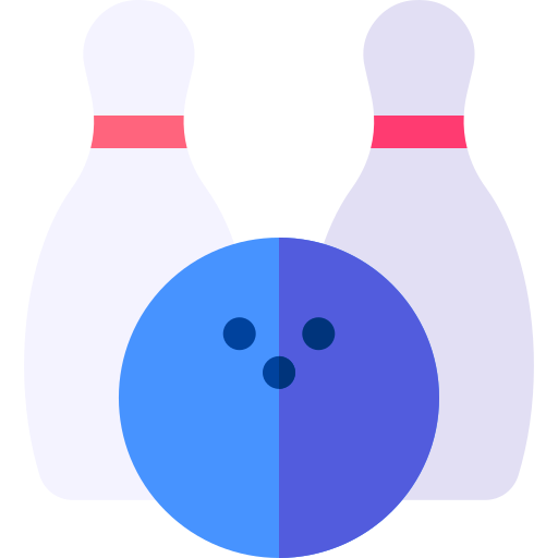 Bowling Basic Rounded Flat icon