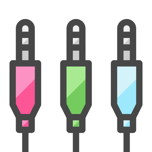 conectores Generic Outline Color icono