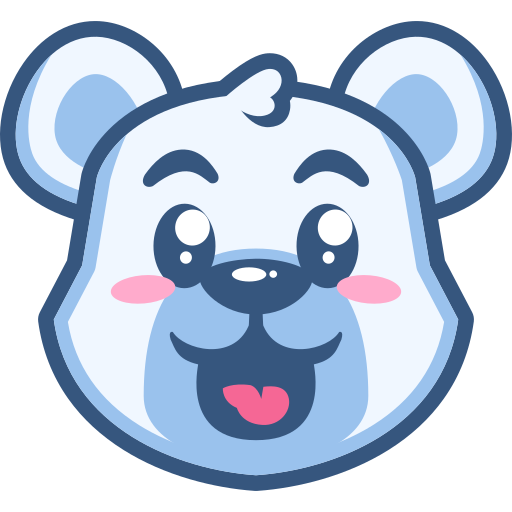 Polar Bear Generic Outline Color icon