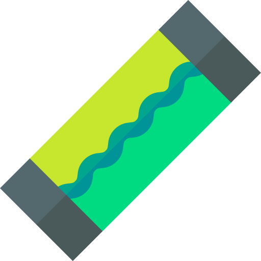 uranium Basic Straight Flat icoon