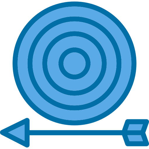 zielsetzung Generic Blue icon