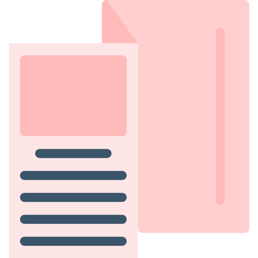 パンフレット Generic Flat icon