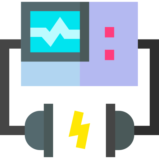 defribillator Basic Straight Flat icoon