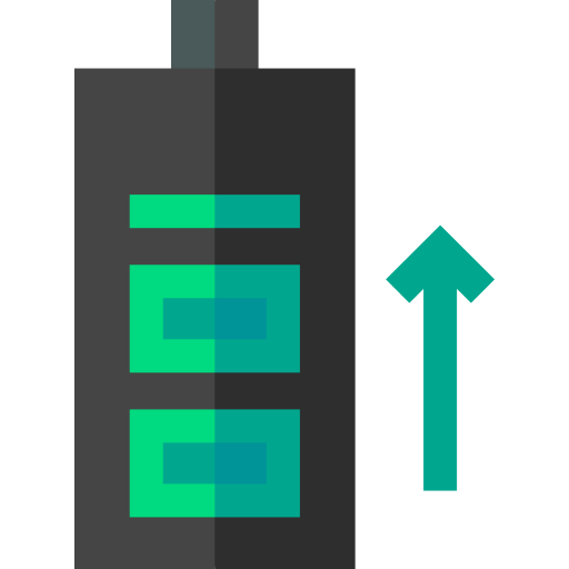 batería Basic Straight Flat icono