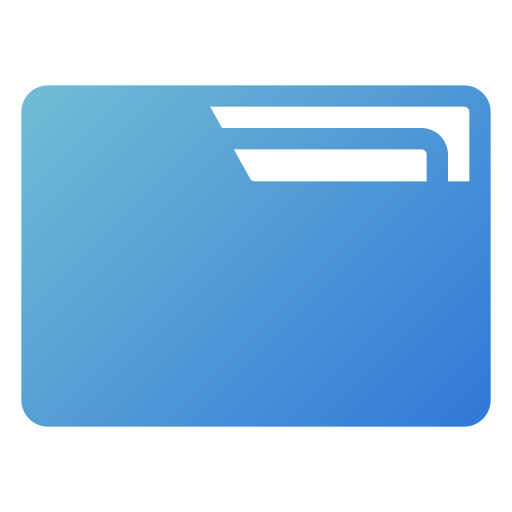 폴더 Generic Flat Gradient icon