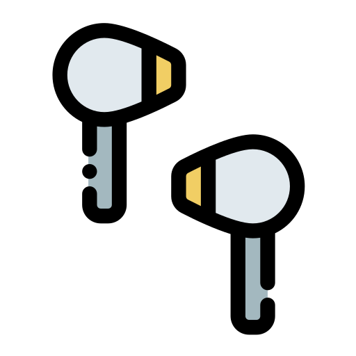 auricolari Generic Outline Color icona